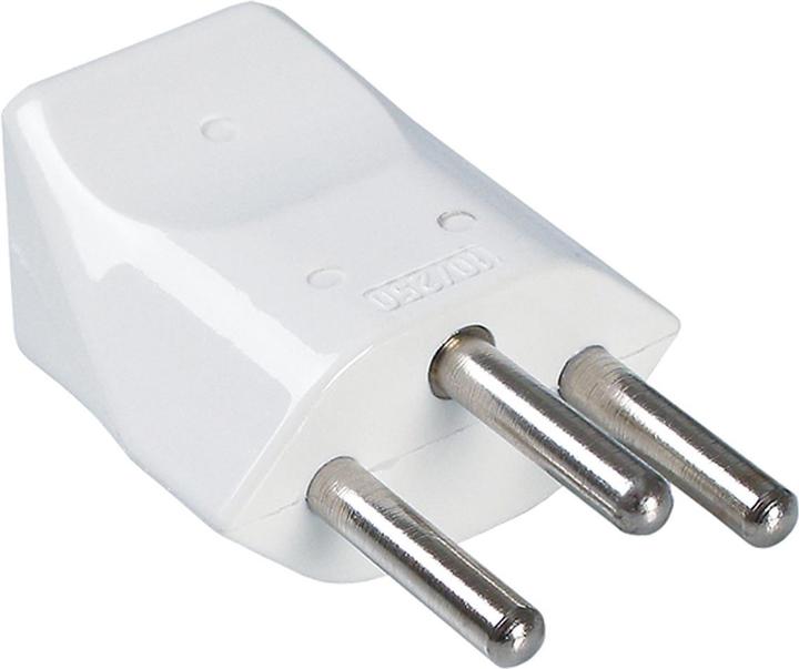 Immagine prodotto Bachmann spina di sicurezza Svizzera CH 10A / 250V bianco