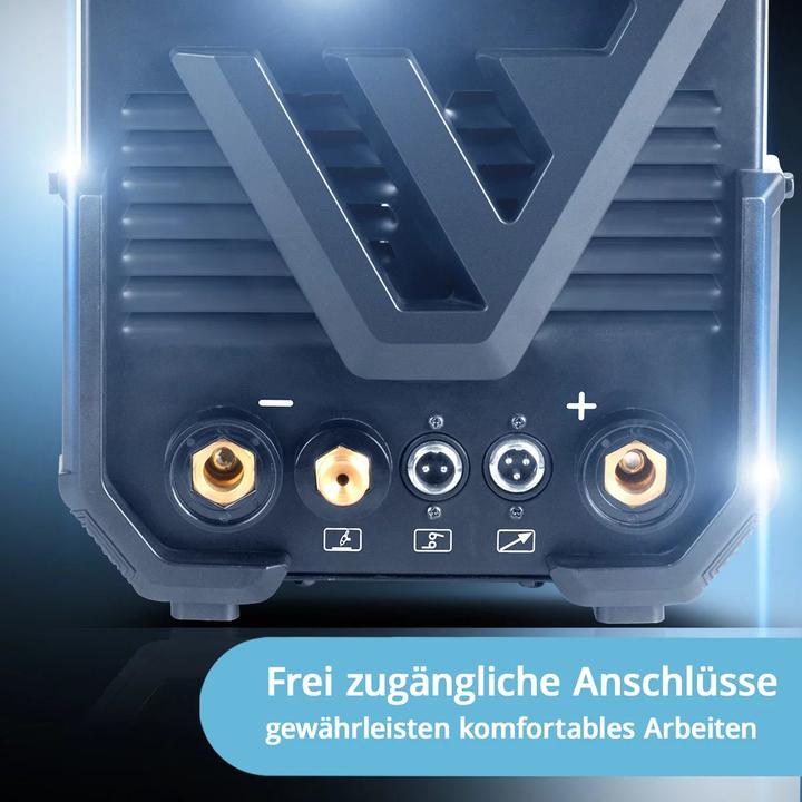 Produktbild Stahlwerk Schutzgas-Schweissgerät AC/DC WIG 200 Puls Pro Touch Vollausstattung