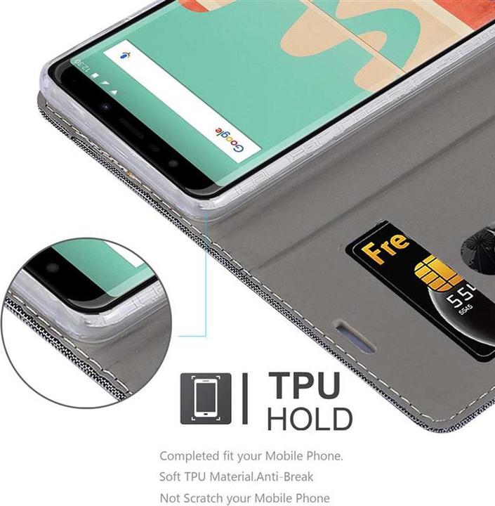 Productafbeelding Cadorabo Boek Jeans Optiek Cover (Wiko View Go)