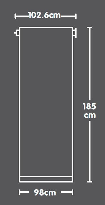 Actual product image micasa Polar (102 x 185 cm)