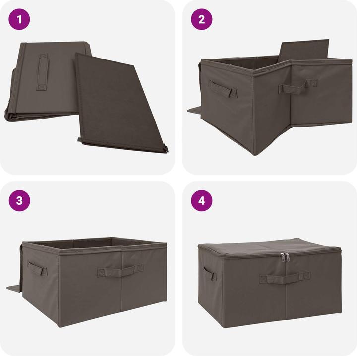 Actual product image vidaXL Aufbewahrungsbox (43 cm, 1x)