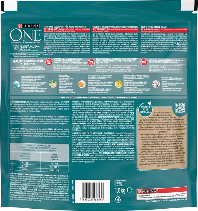 Produktbild Purina ONE Sterilcat (Adult, 1 Stk., 1530 g)
