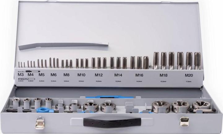 Actual product image GSR HSS DIN thread cutting assortment M3-M20