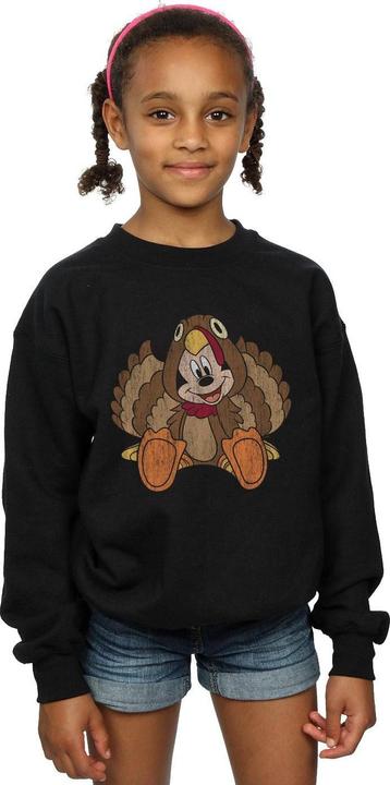 Produktbild Disney Mickey Mouse Thanksgiving Turkey Costume Sweatshirt Mädchen (128)