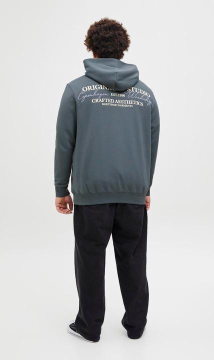 Produktbild Jack & Jones Plus Size Rückenprint Kapuzenpullover Kapuzenpullover (4XL)