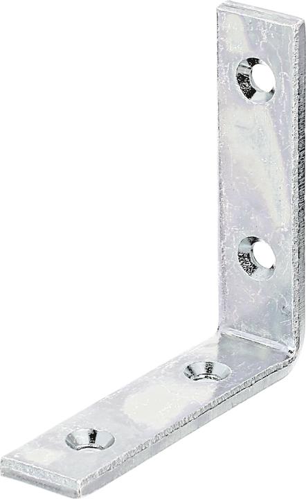 Image du produit Alberts Cornière extra forte 80 x 80 x 20 mm galvanisé, passivé à couche épaisse 1 pc (Angle de rayonnement, Connecteur coudé, 1 pcs)