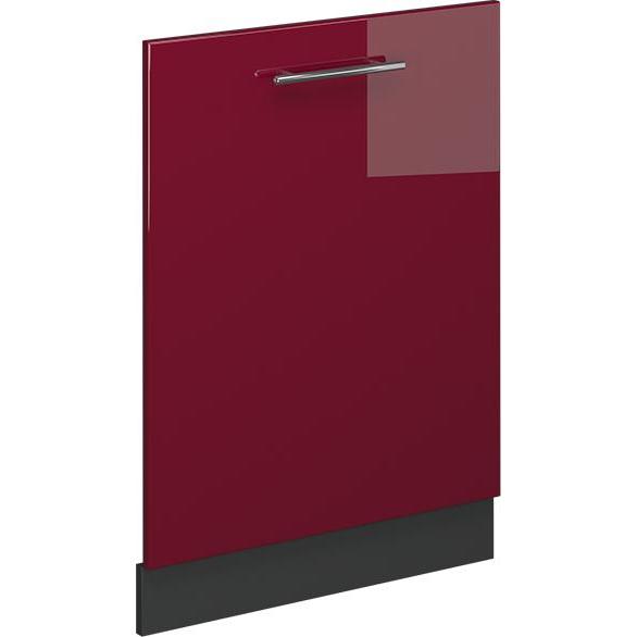 Vichy Geschirrspülblende Fame-Line, Bordeaux Hochglanz/Anthrazit, 60 cm ohne Arbeitsplatte, Geschirrspüler Zubehör, Mehr...