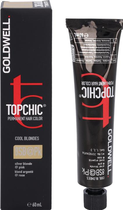 Image du produit Goldwell Topchic Elumenated (8SBPK argenté blond éluminé brun cuivré)