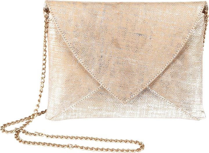 Clairefontaine KLEO-PATHRA CUIR Pochette Enveloppe 20x14 cm Argent -