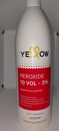 Actual product image Yellow Alfaparf Oxygenated Water Peroxide 10 Volume (Yellow Alphaparf)