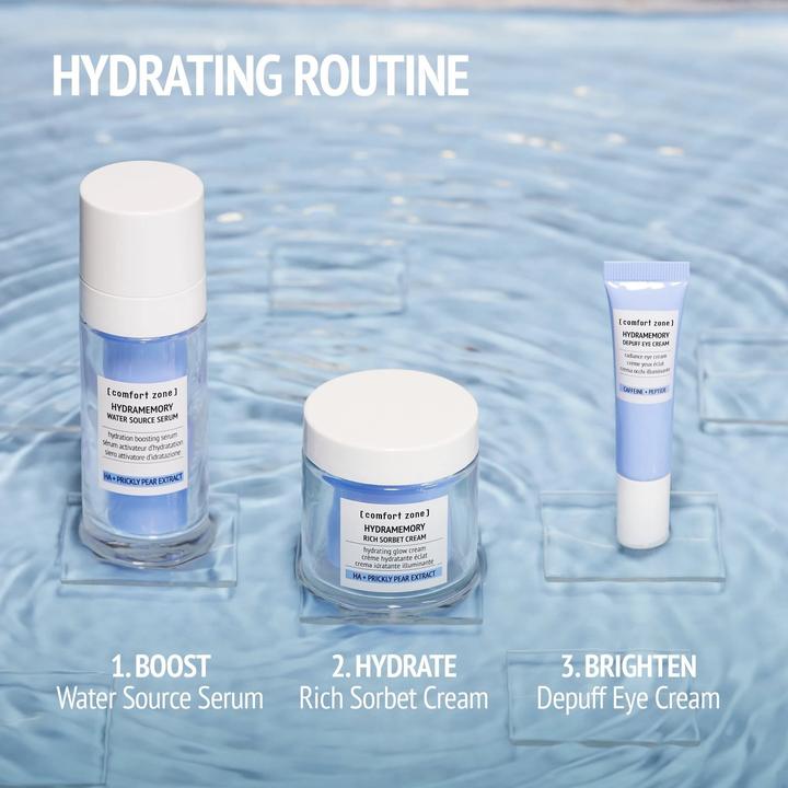 Image du produit Comfort Zone Crème pour les yeux Hydramemory Depuff (Crème pour les yeux, 15 ml, Jour + nuit)