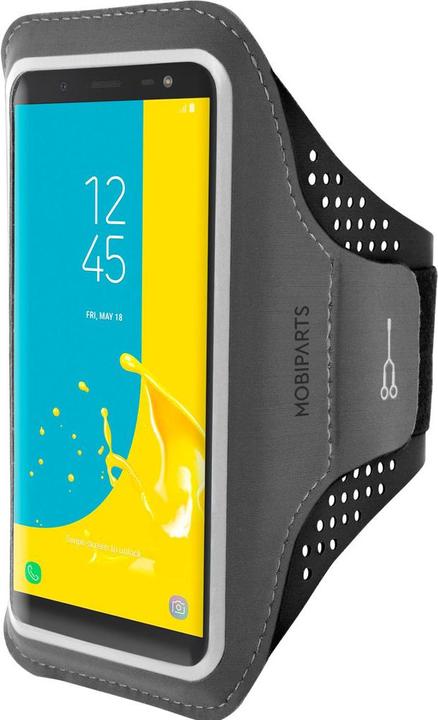 Actual product image Mobiparts Comfort Fit Sport Armband Samsung Galaxy J6 (2018) Black