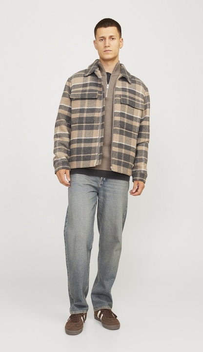 Image du produit Jack & Jones Jprblamilano Stitch Knit Half Zip Sn (S)