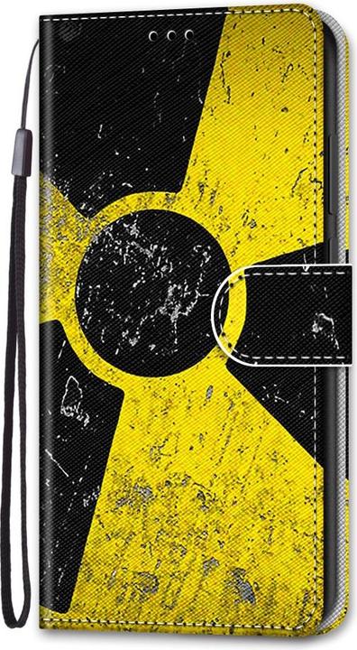 Produktbild Ueli Express iPhone 13 Mini Buch Etui Tasche mit Kartenfach Radioaktivität (Apple iPhone 13 mini)