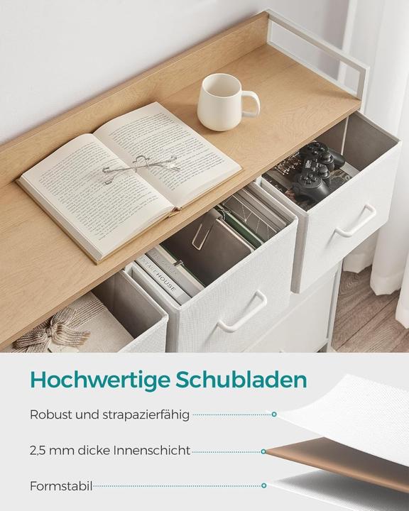 Produktbild Songmics Kommode (98 x 28.50 x 85 cm)