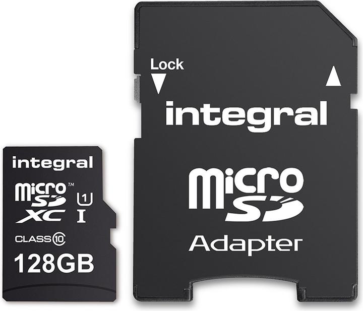 Productafbeelding micro SDXC MicroSDXC UHS-I Klasse 10 (128 GB, microSDXC, U1, UHS-I)