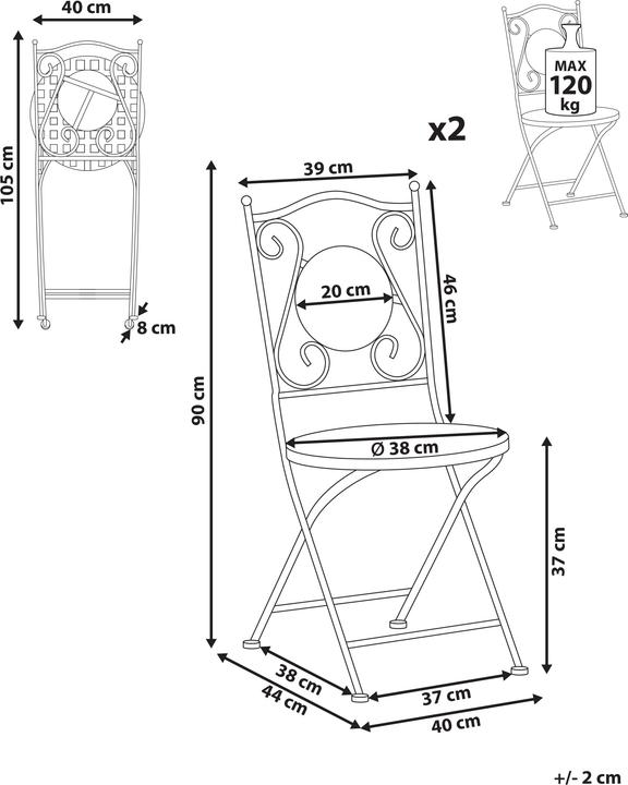 Produktbild Beliani Casario