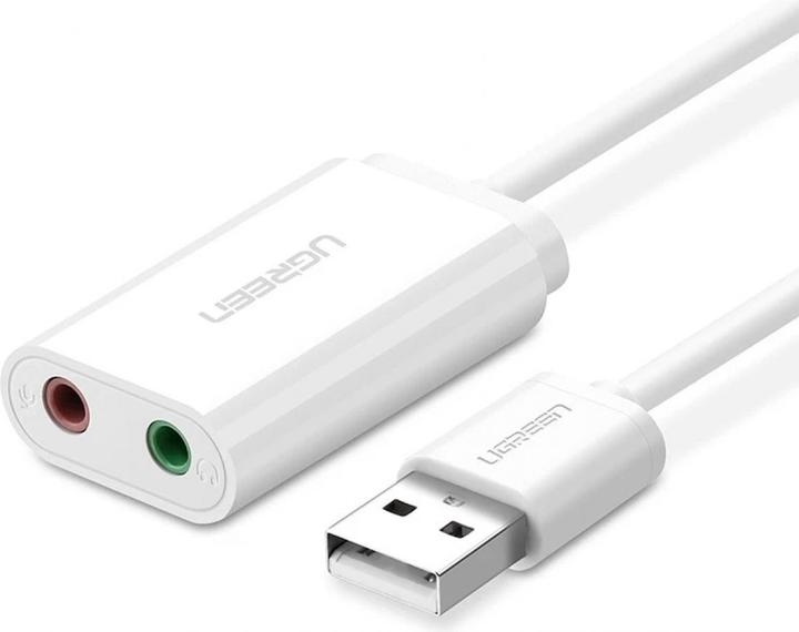 Image du produit Ugreen Carte son externe USB pour casques, haut-parleurs, écouteurs (USB)