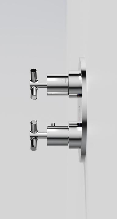 Produktbild Steinberg Serie 250 Dusch-/Wannenarmatur, Fertigmontageset, Unterputz, zwei Verbraucher