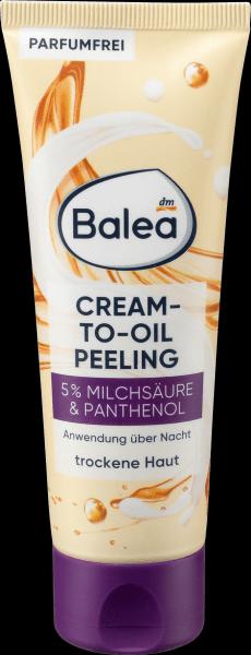 Immagine prodotto dm Balea Crema-olio esfoliante per la notte (Scrub detergente, 75 ml)