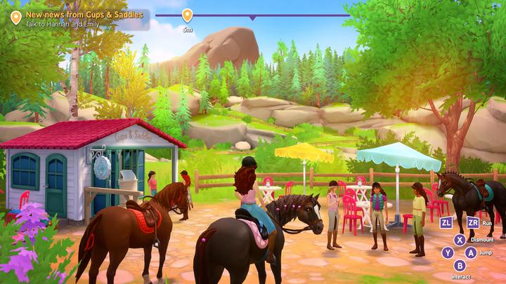Actual product image Merge Games Wild River Games Horse Club Adventures Standard English, German, Spanish, French, Itali (Switch, Switch Lite, Switch OLED, DE)