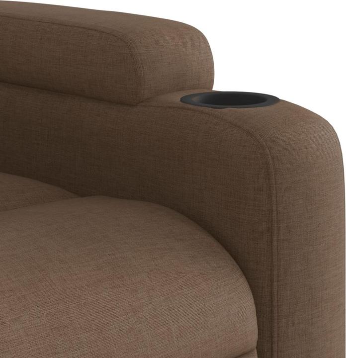 Actual product image VidaXL Electric massage chair with stand-up aid fabric