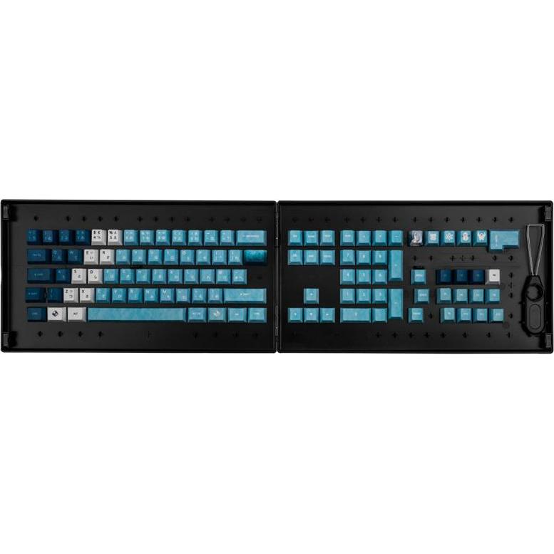 Thumbnail - Traitors YUKI ONNA Keycap Set (UK), Keycaps, Blau