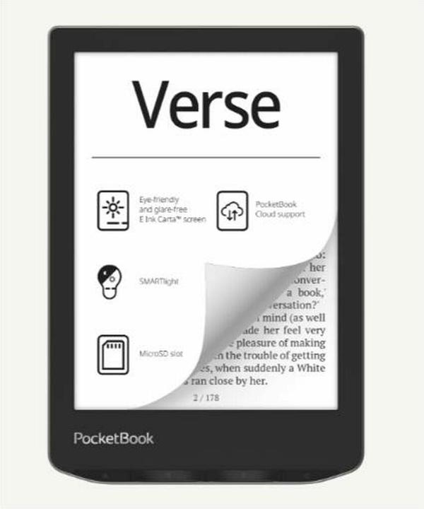 Actual product image PocketBook Verse (6", 8 GB, Bright blue)