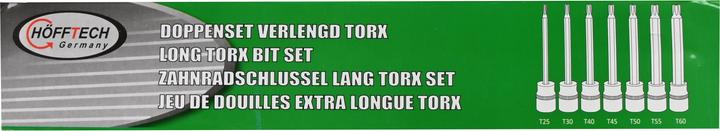 Actual product image ProPlus Driver long torx bit set 7 pieces 3/8"