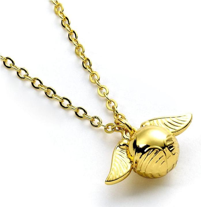 Immagine prodotto Carat Collana in tonalità oro con il Boccino d'oro di Harry Potter (Lega di zinco)