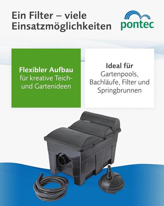 Produktbild Pontec Filter-Set mit UVC-Klärgerät 3