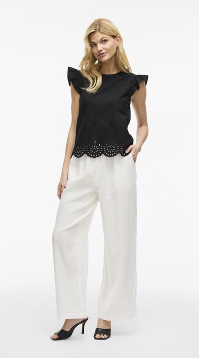 Produktbild Vila VIHORTENSA Stickerei Oberteil mit angeschnittenen Ärmeln (38)