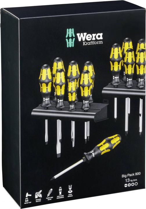 Actual product image Wera Kraftform Big Pack 900 (Torx (TX))