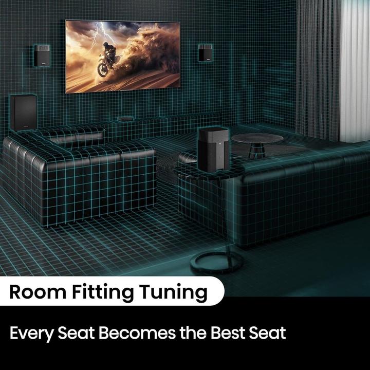 Productafbeelding Hisense Sound-System HT-Saturn 4.1.2CH, 720W, Dolby Atmos (720 W)