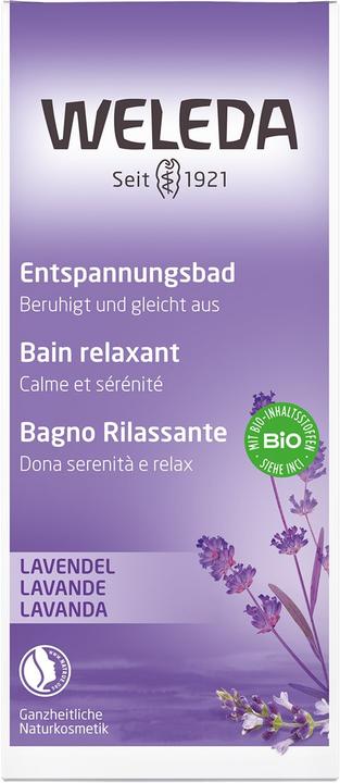 Actual product image Weleda Lavender relaxing bath (Bath oil, 200 ml)
