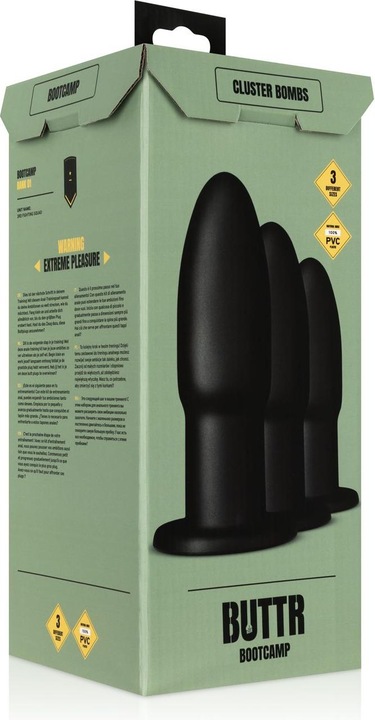 Actual product image Buttr Cluster Bombs Anal Training Set