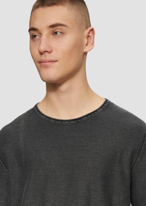 Immagine prodotto s.Oliver Strickpullover Gewaschener Strickpullover mit Rollkante (L, M)