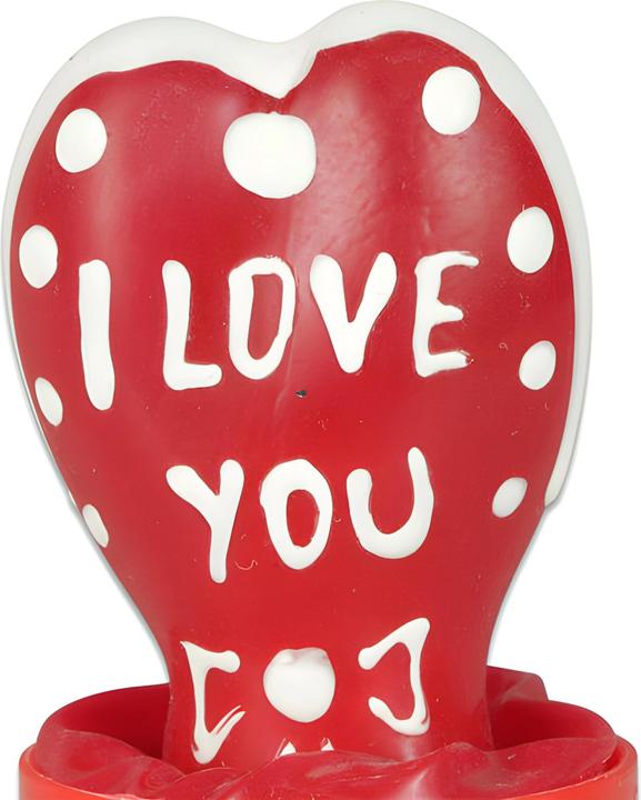 Produktbild Erco Scherzkondom «Herz - I Love You»: Leuchteffekt, romantisches Design, witziges Geschenk (1 Stk.)