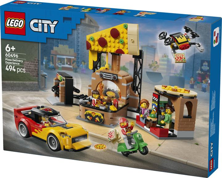 Produktbild LEGO Pizza-Liefererlebnis mit Fahrzeugen (60496)