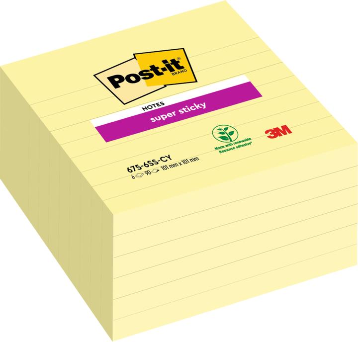 Produktbild Post-it Super Sticky (101 x 101 mm)