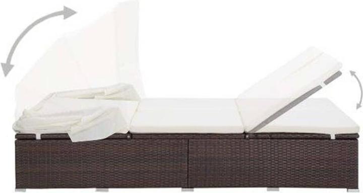 Produktbild vidaXL Sonnenliege (194 cm)