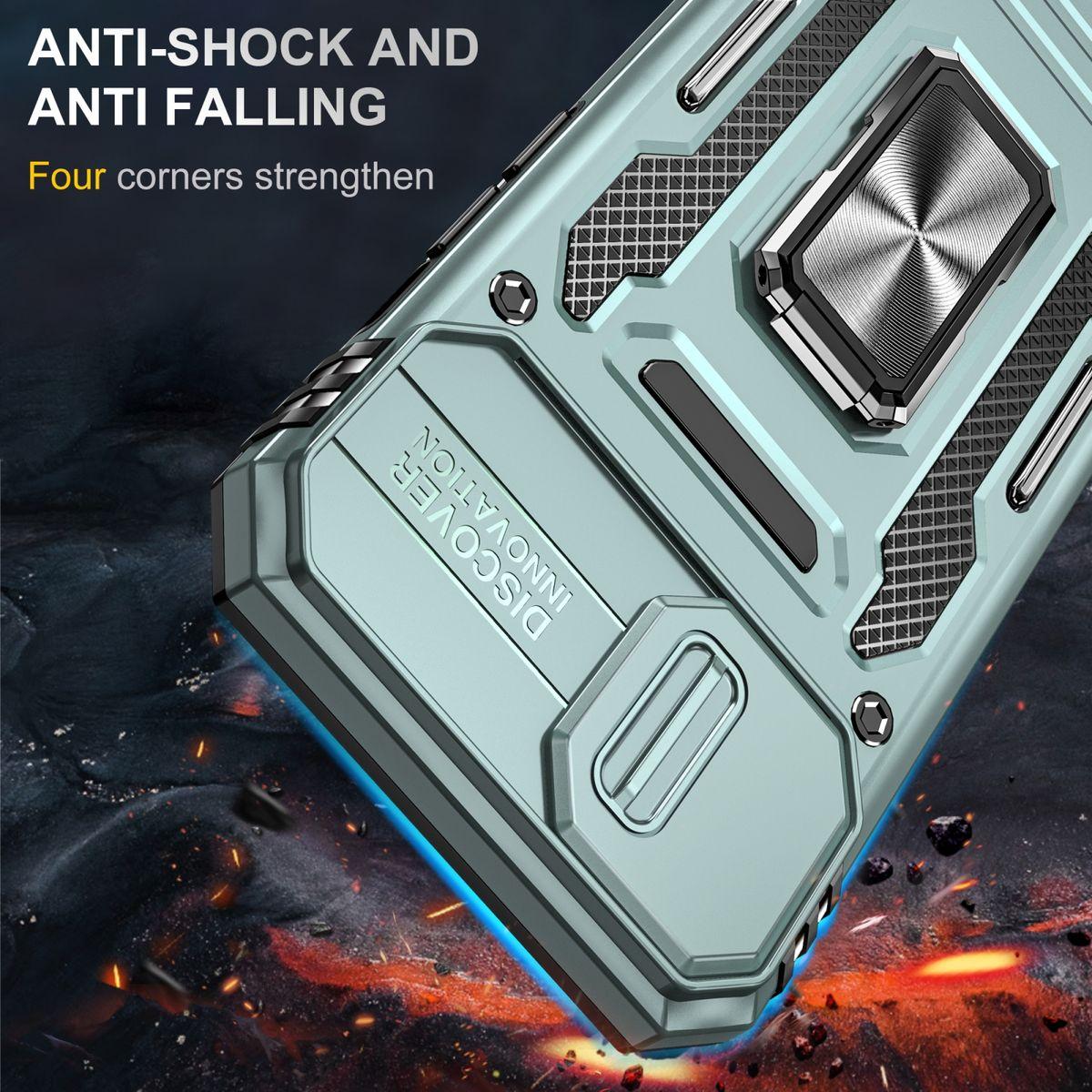 Thumbnail - König Design Hülle Handy Schutz für Apple iPhone 15 Plus Case Cover Kamera Ständer Etuis Neu (Apple iPhone 15 Plus), Sma...