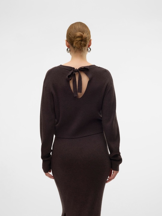 Actual product image Mamalicious Regular fit Round neck Ribbed cuffs Carrier bag Knitted jumper (XS)
