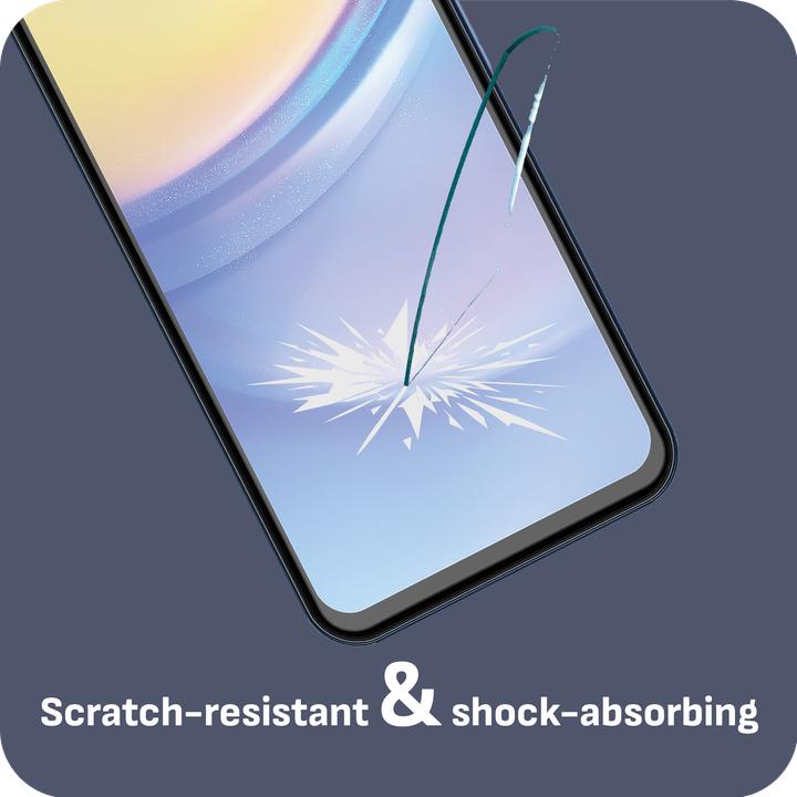 Produktbild Cazy Schutzglass Kompatibel mit Samsung Galaxy A15 / A15 5G Tempered Glass Hülle Kompatibel - Transparant (1 Stück, Samsung Galaxy A15 5G, Samsung Galaxy A15)