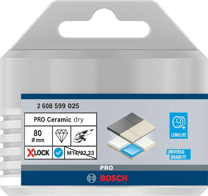 Productafbeelding Bosch Professional Zubehör XLOCK Diamant droogboor (80 mm)
