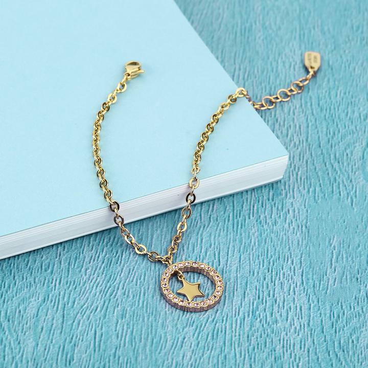 Produktbild La Petite Story Friendship Star Armband (19 cm, Edelstahl)