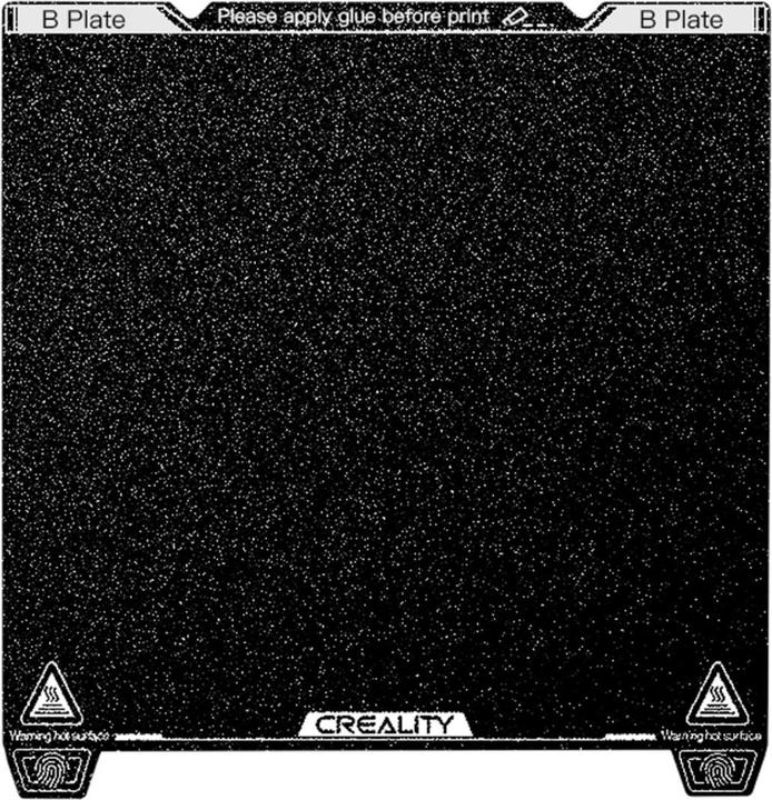 Creality K1 Max (Plat, Lit d'impression)