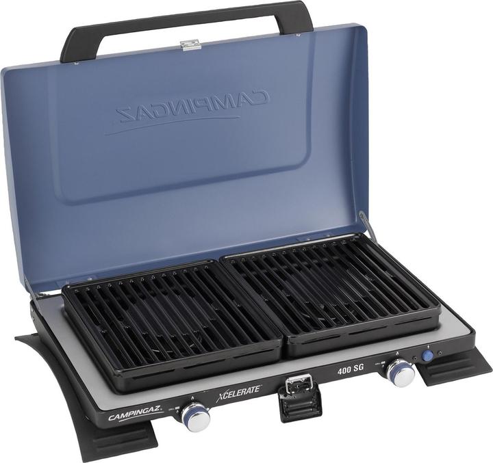 Coleman 2000032230 400SG Gas cooker, 2-burner, black/blue
