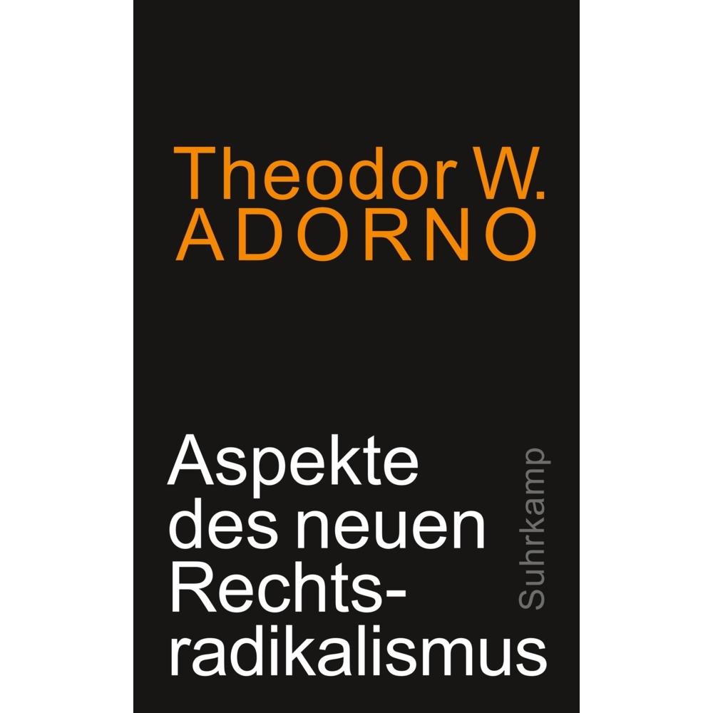 Aspekte des neuen Rechtsradikalismus, Fachbücher von Theodor W. Adorno