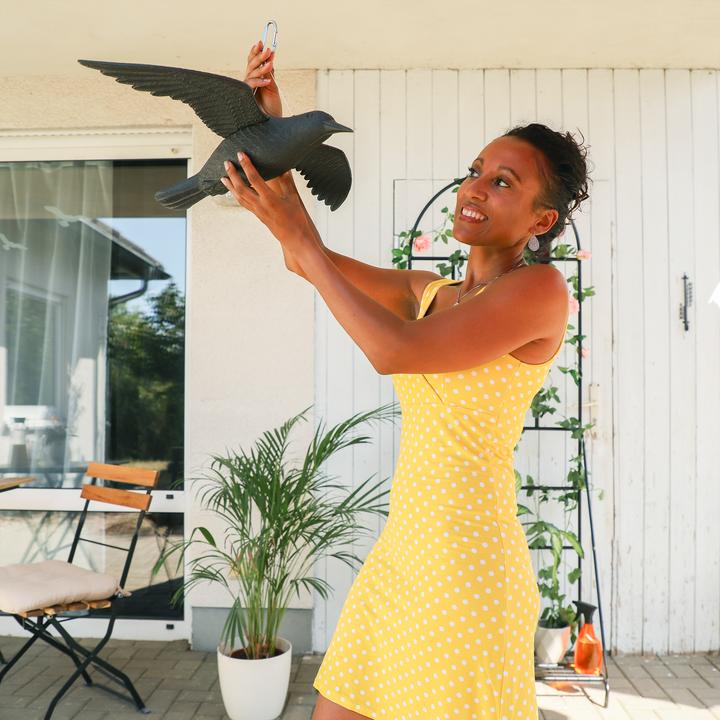 Actual product image Relaxdays 3x bird deterrent